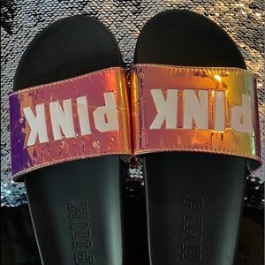 Women’s Pink Slides size 8/9